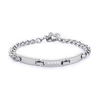 Bracciale Sagapo Uomo in Acciaio STI15